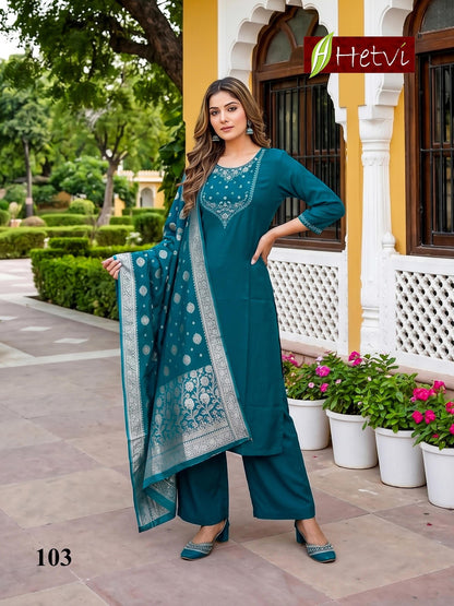 Lipika Hetvi Mal Dobby Readymade Pant Style Suits Wholesale Price