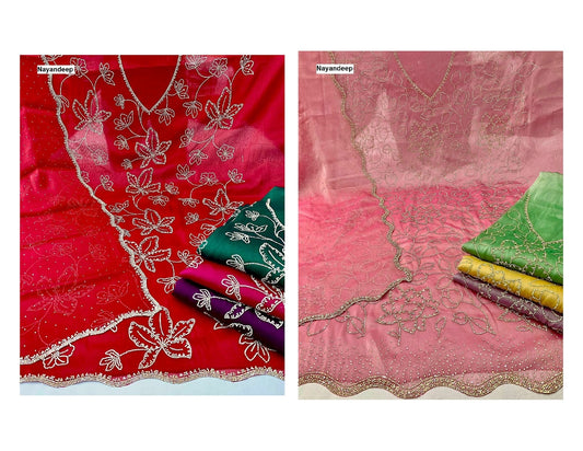 Lipika Nayandeep Silk Salwar Suits Exporter Ahmedabad