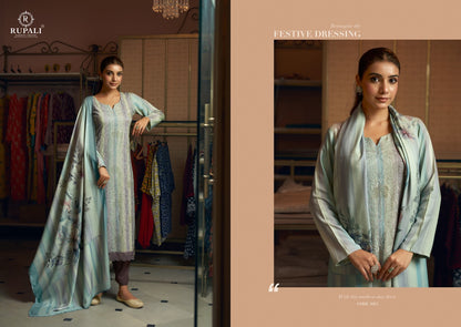 Lipika Rupali Viscose Muslin Pant Style Suits Wholesaler Gujarat