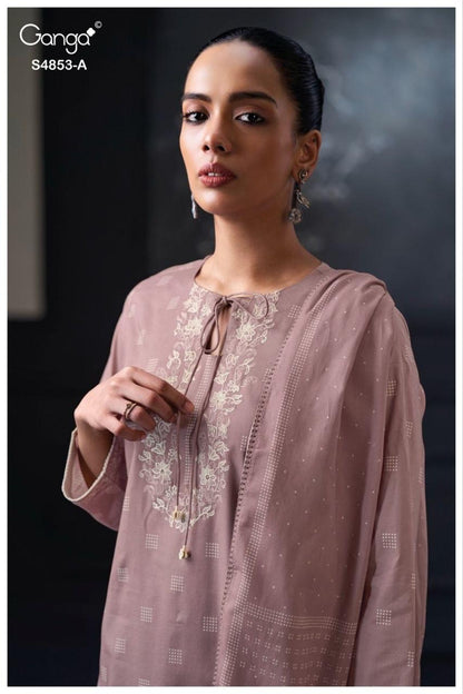 Lirien S4853 Ganga Cotton Pant Style Suits Supplier