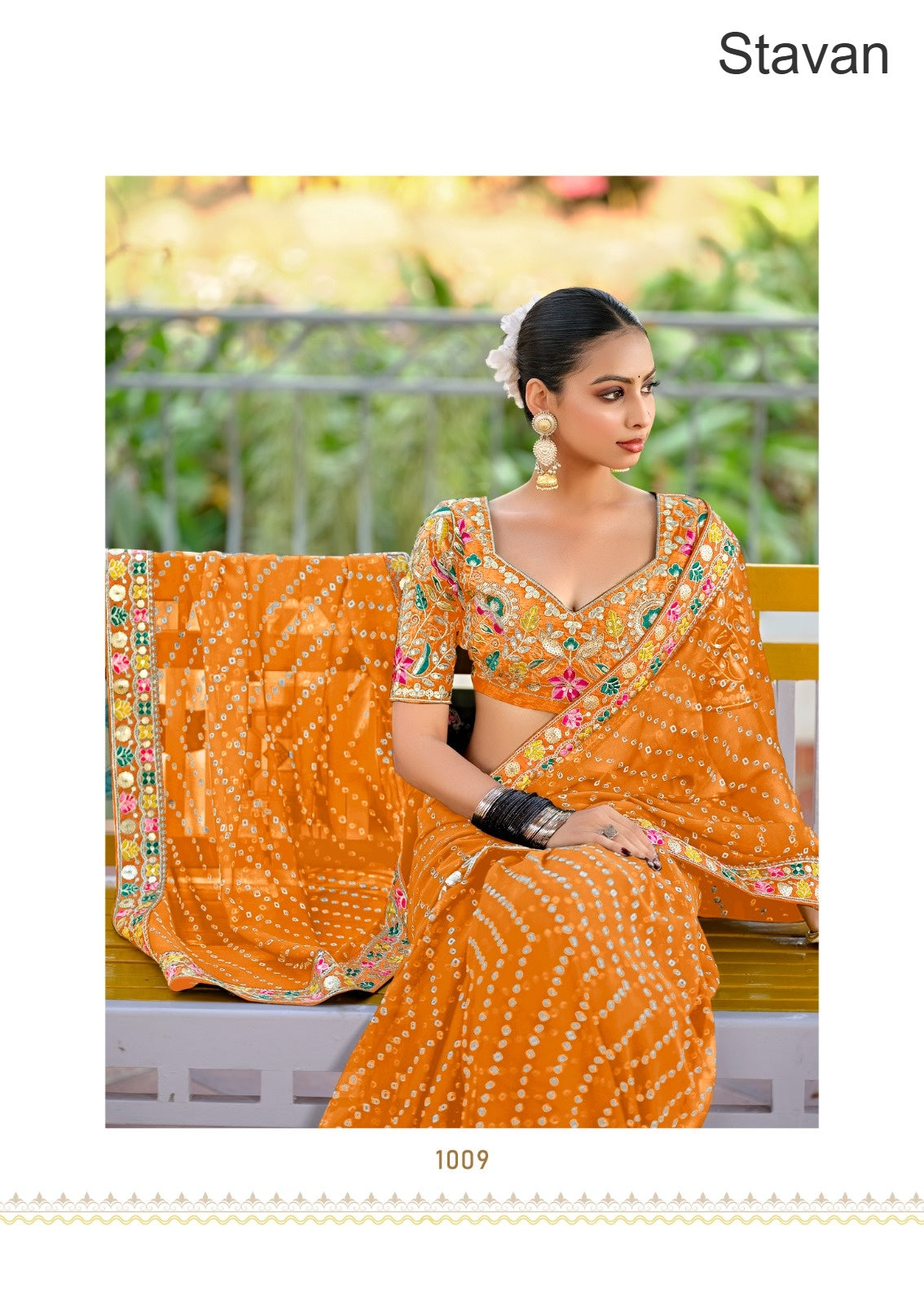 Lisha Stavan Weightless Sarees Wholesaler Ahmedabad