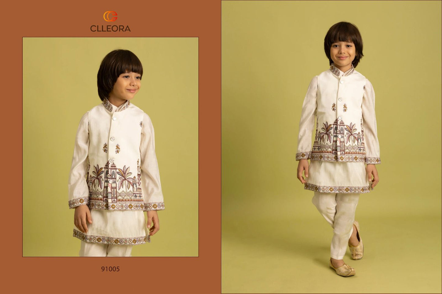 Little Couture With Koti Clleora Viscose Silk Boys Kurta Pyjama Manufacturer Gujarat