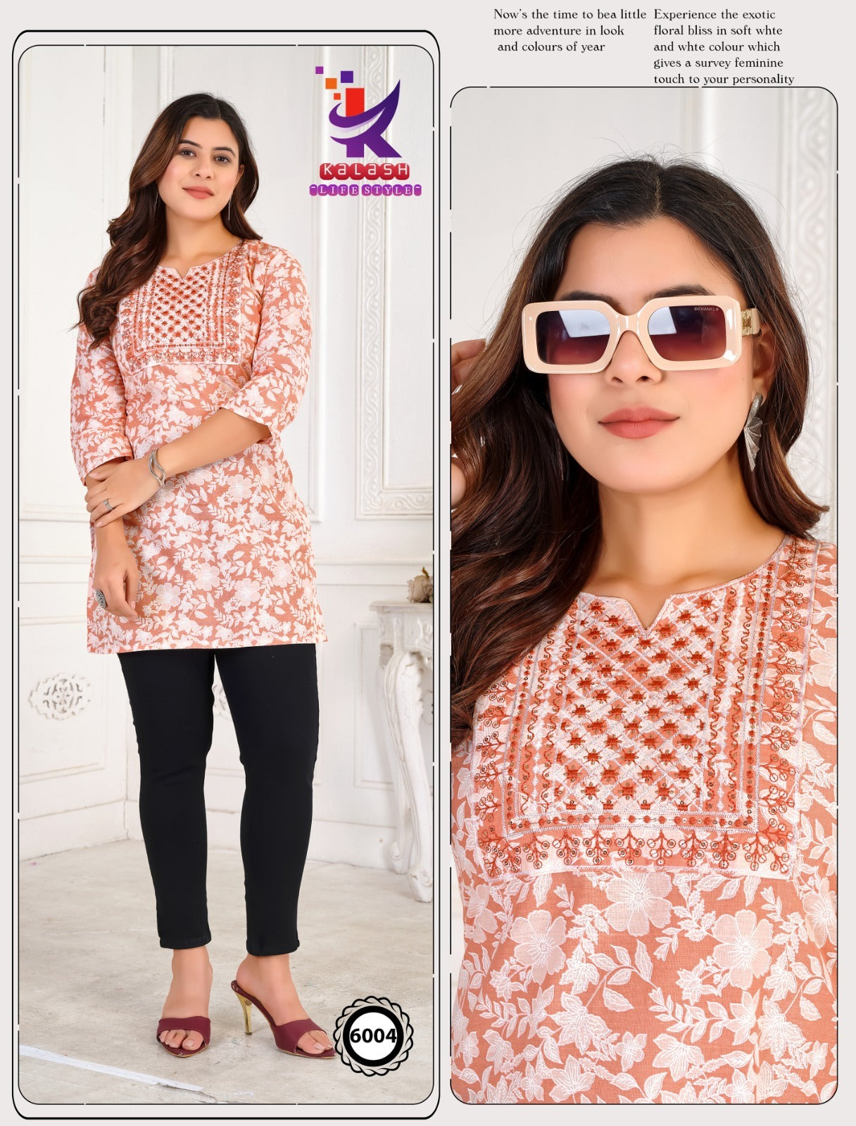 Little Miss 5 Mlm Kalash Lifestyle Rayon Cotton Short Kurtis Wholesaler Gujarat