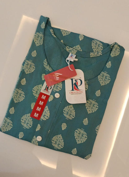 Liva 221026 Rd Reyon Kurtis Exporter India