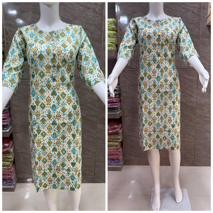 Liva 261124 Blue Hills Rayon 14Kg Straight Cut Kurtis Exporter Gujarat