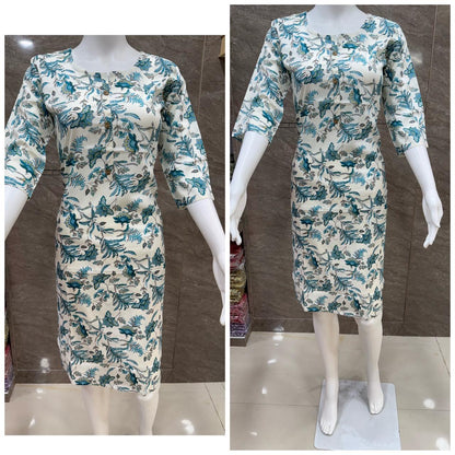 Liva 261124 Blue Hills Rayon 14Kg Straight Cut Kurtis Exporter Gujarat