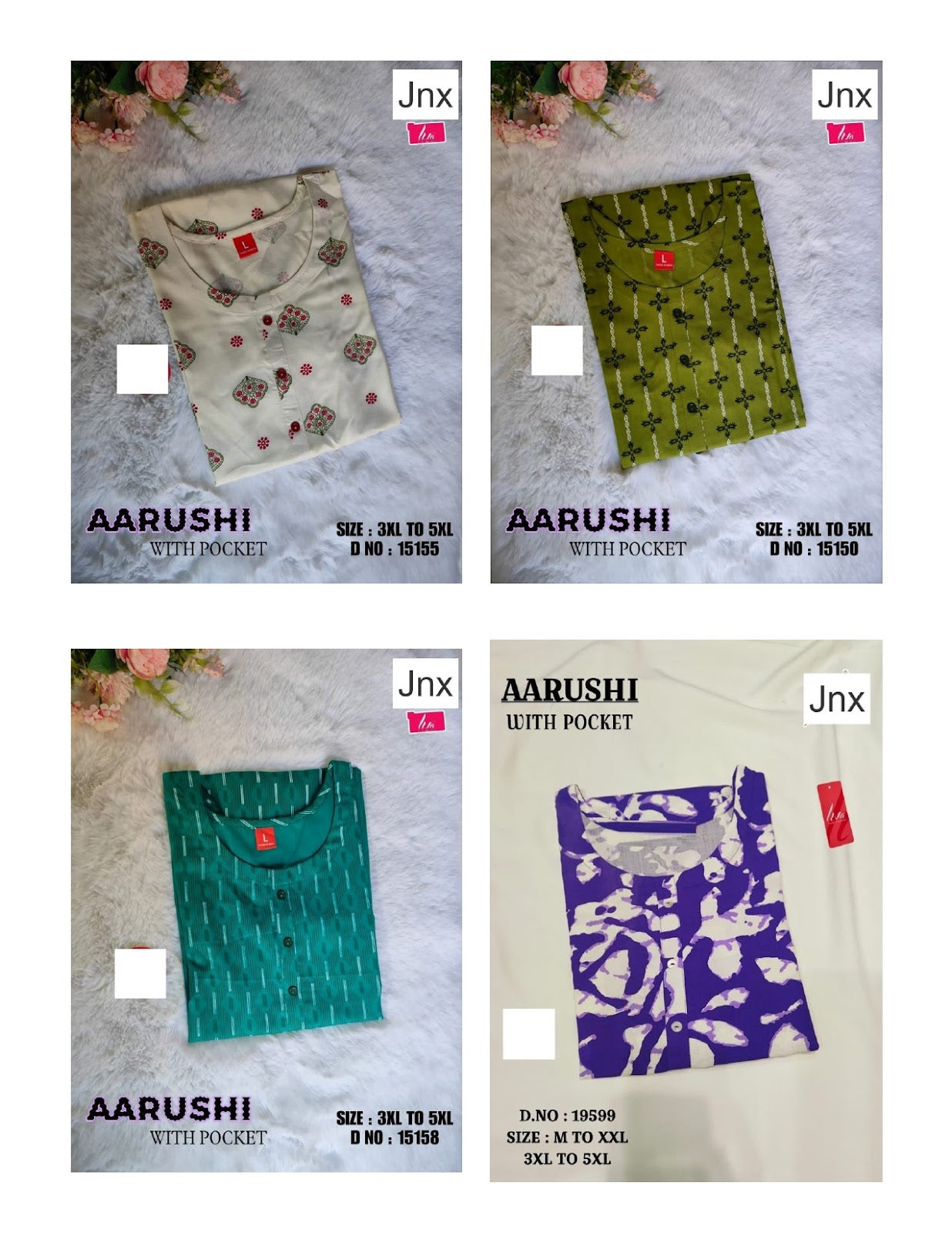 Liva Aarushi 011225 Jnx Liva Rayon Plus Size Kurtis Wholesaler Ahmedabad