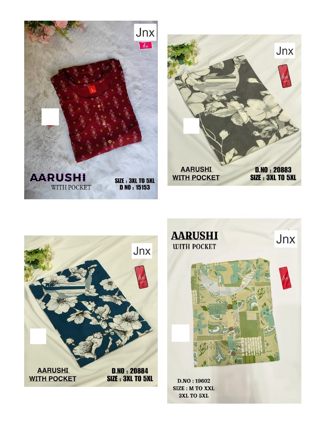 Liva Aarushi 011225 Jnx Liva Rayon Plus Size Kurtis Wholesaler Ahmedabad