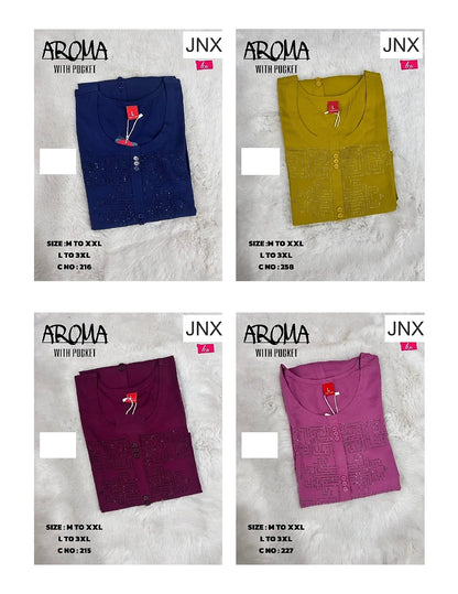 Liva Aroma Jnx Rayon Kurti With Pocket Wholesaler