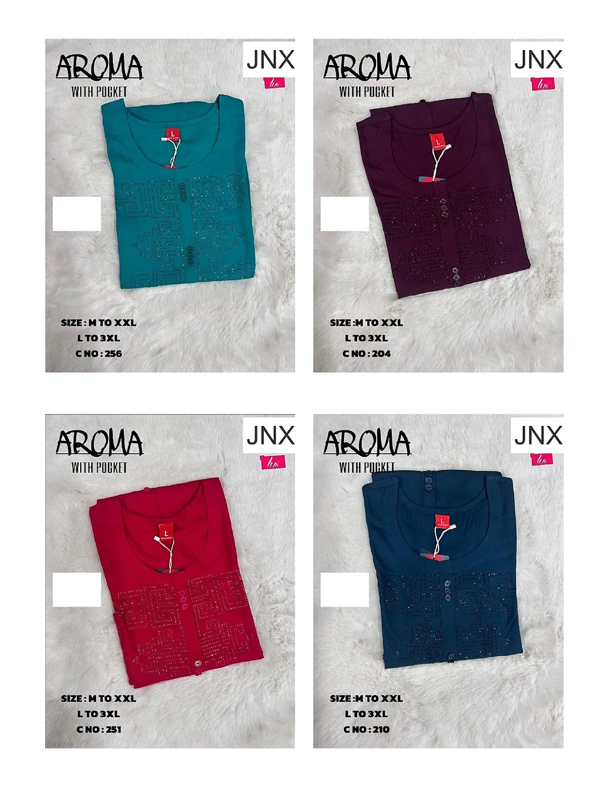 Liva Aroma Jnx Rayon Kurti With Pocket Wholesaler