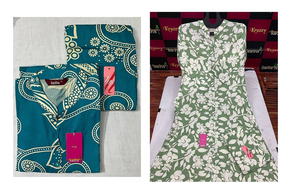 Liva Fiza Kanha Reyon Co Ord Set Manufacturer Gujarat