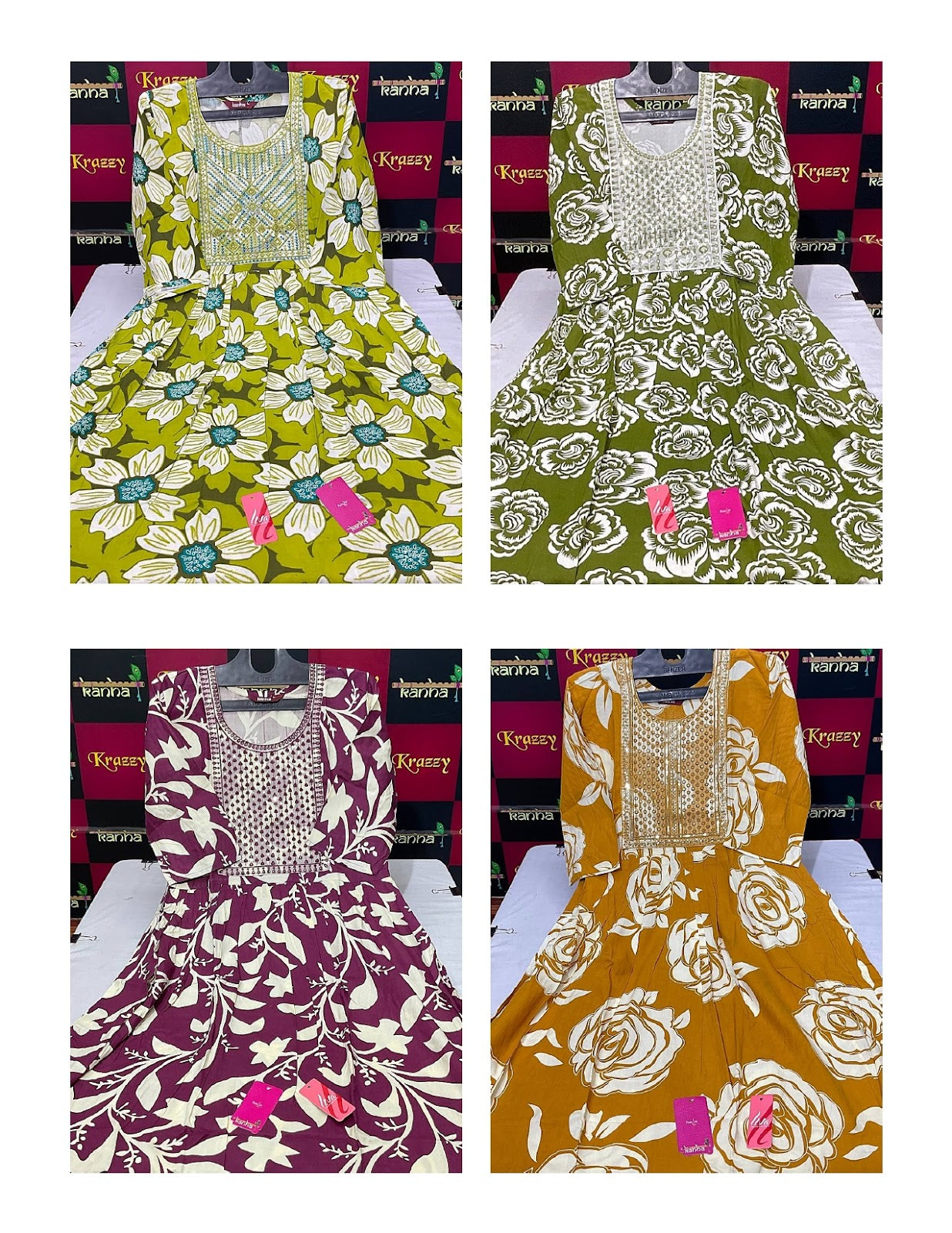 Liva Hiral 1408 Kanha Reyon Kurti With Pocket Wholesaler Ahmedabad