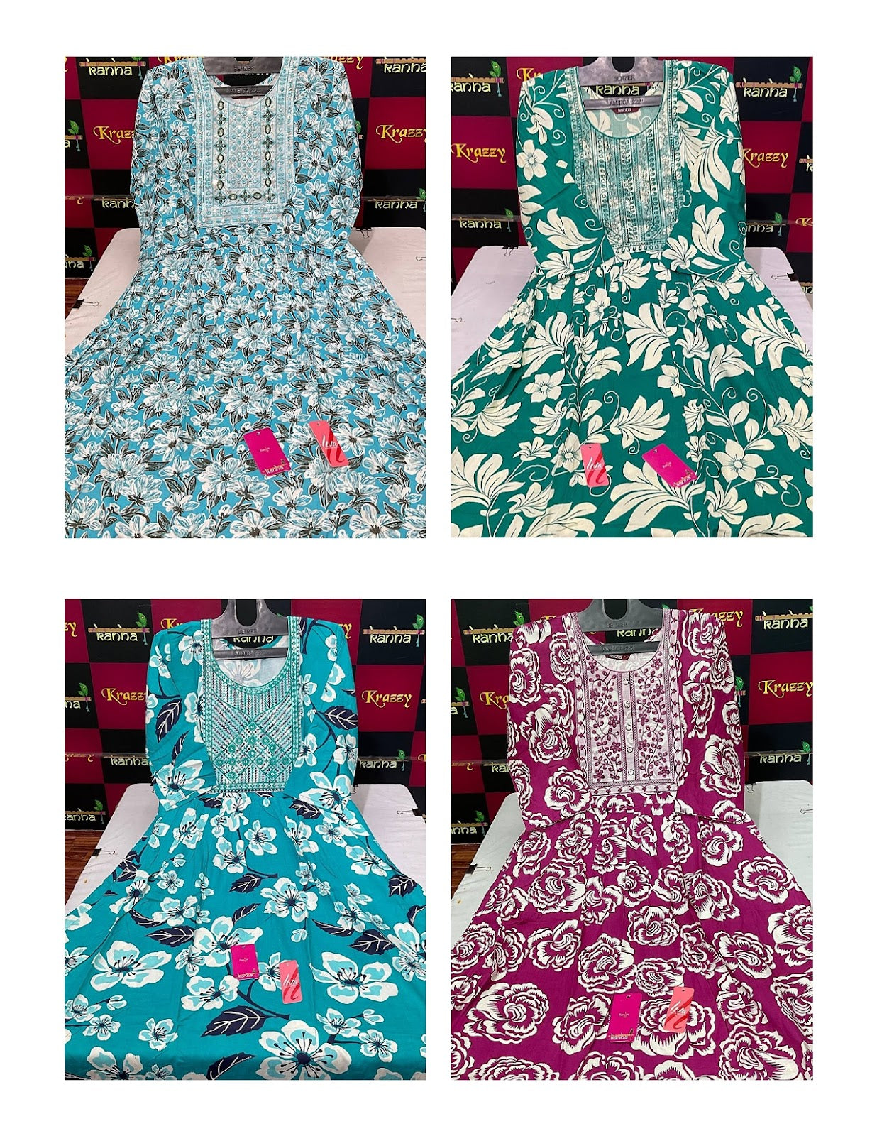 Liva Hiral 1408 Kanha Reyon Kurti With Pocket Wholesaler Ahmedabad