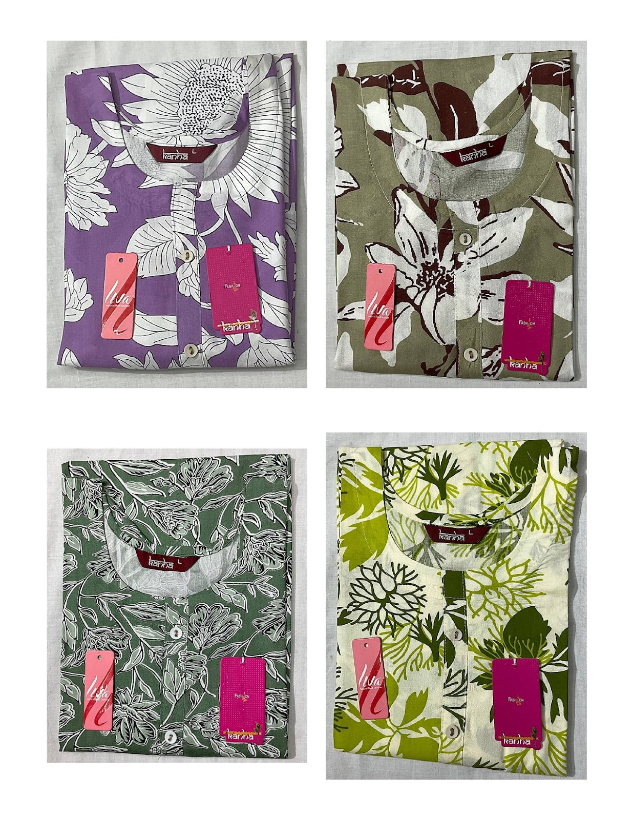 Liva Hulchal 0906 Kanha Reyon Kurtis Manufacturer