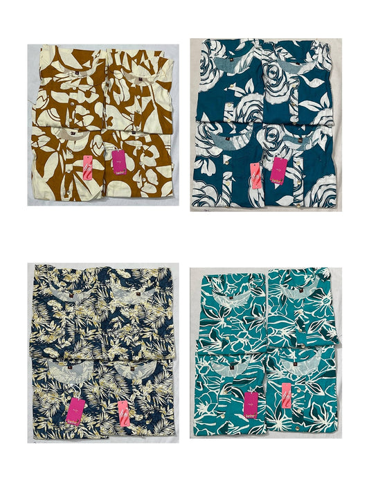 Liva Ipl 2808 Kanha Reyon Kurtis Exporter Gujarat