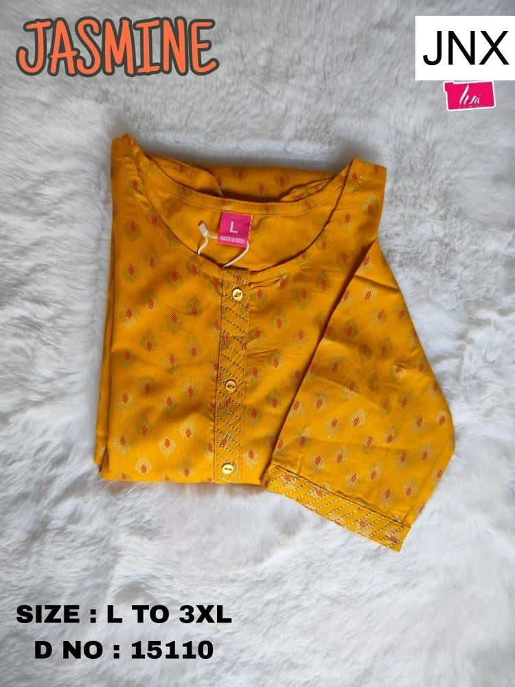 Liva Jasmine Jnx Rayon Kurtis Manufacturer Ahmedabad