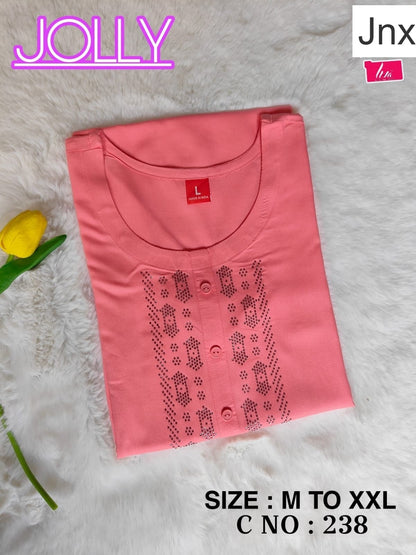 Liva Jolly Jnx Rayon Kurti With Pocket Wholesale Price