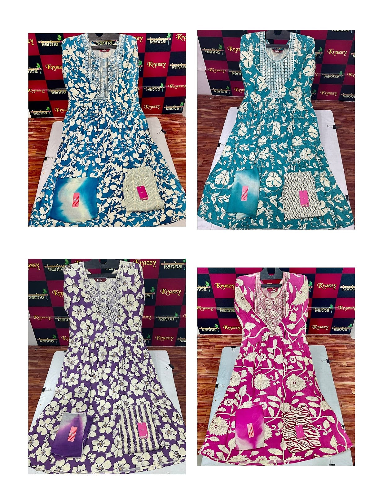 Liva Khel Kanha Reyon Readymade Pant Style Suits Wholesaler India