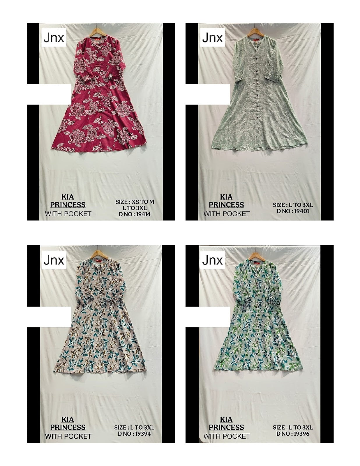 Liva Kia Princess Jnx Rayon Kurti With Pocket Supplier Gujarat