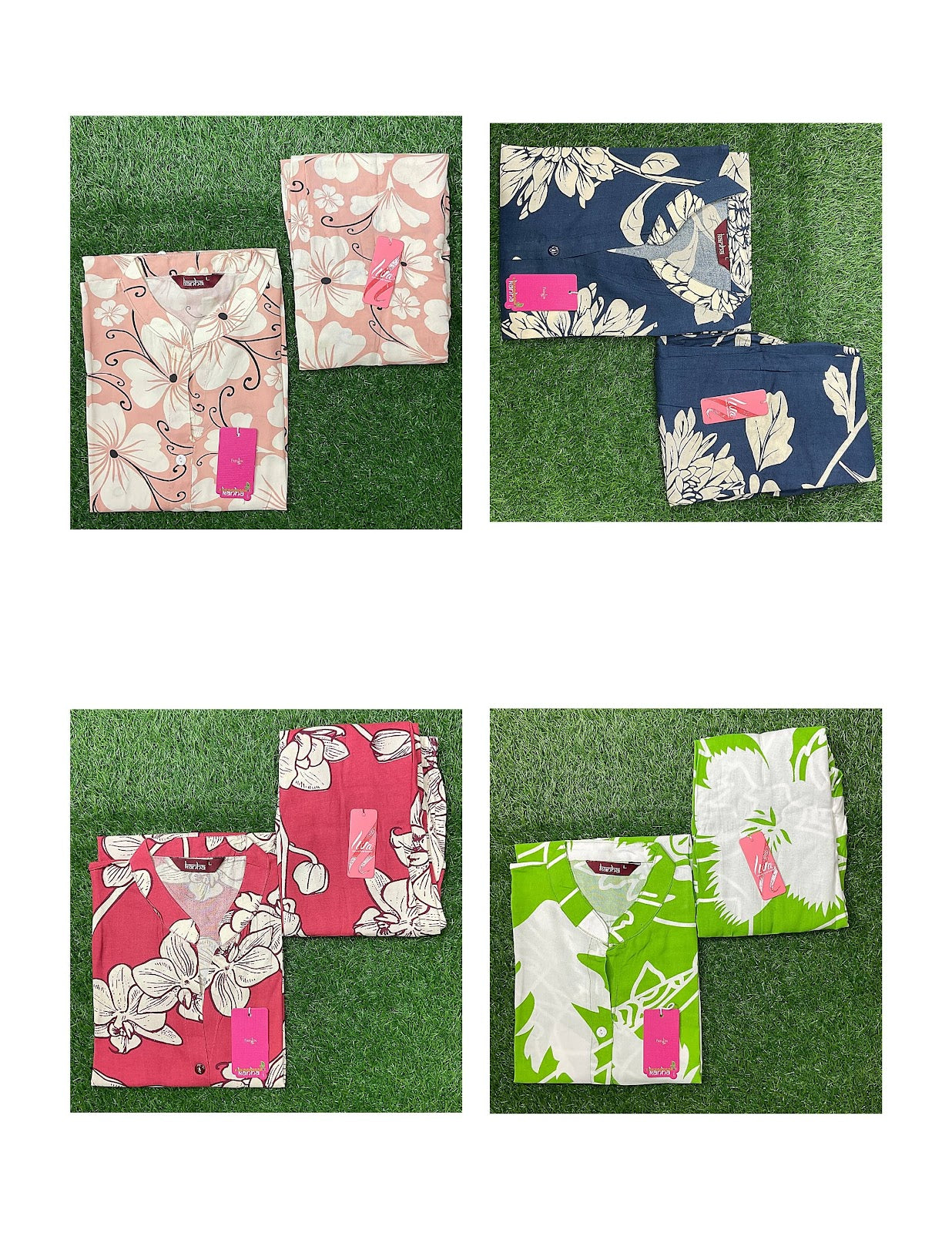 Liva Kingfisher 101025 Kanha Reyon Co Ord Set Manufacturer Gujarat