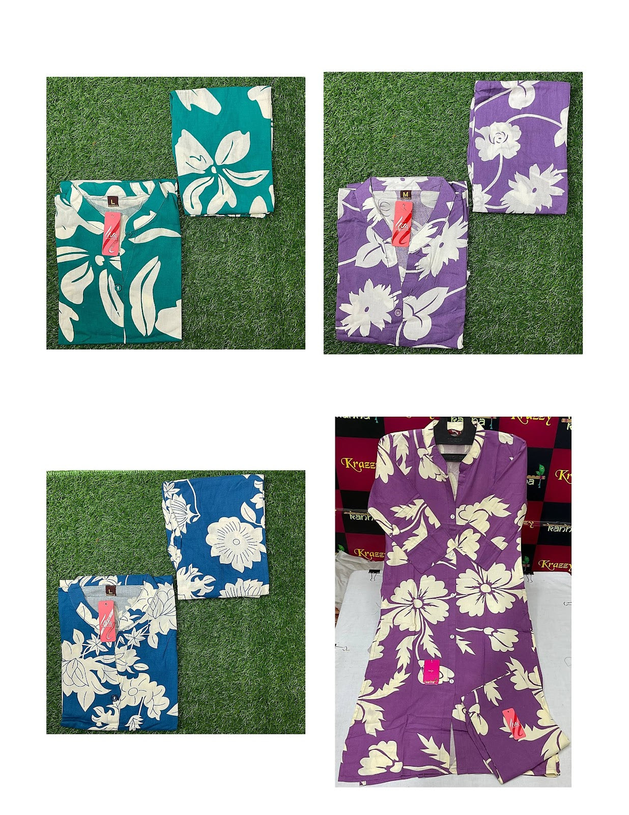 Liva Kingfisher 101025 Kanha Reyon Co Ord Set Manufacturer Gujarat