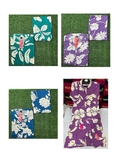 Liva Kingfisher 101025 Kanha Reyon Co Ord Set Manufacturer Gujarat