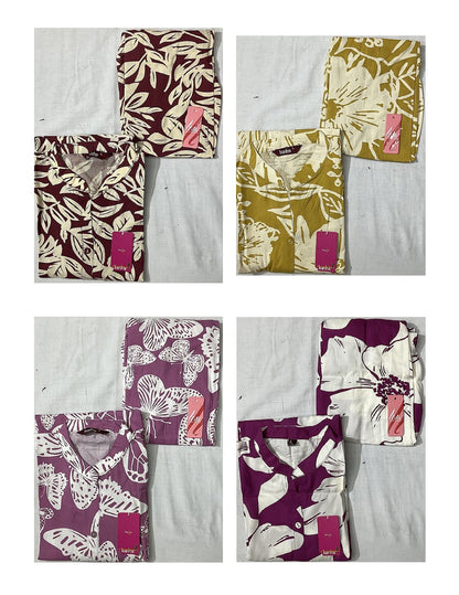 Liva Kingfisher Kanha Reyon Co Ord Set Wholesale