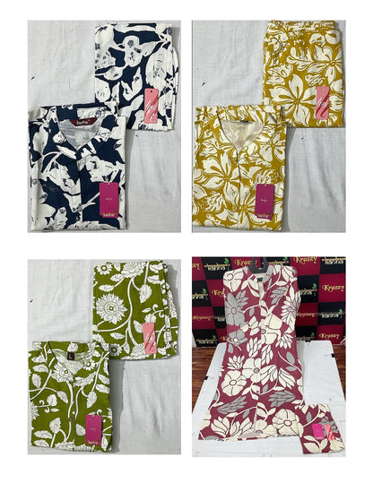 Liva Kingfisher Kanha Reyon Co Ord Set Wholesale