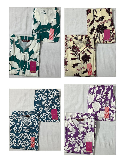 Liva Kingfisher Kanha Reyon Co Ord Set Wholesale