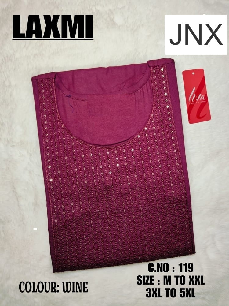 Liva Laxmi Jnx Rayon 22Kg Long Straight Kurti Wholesale Rate