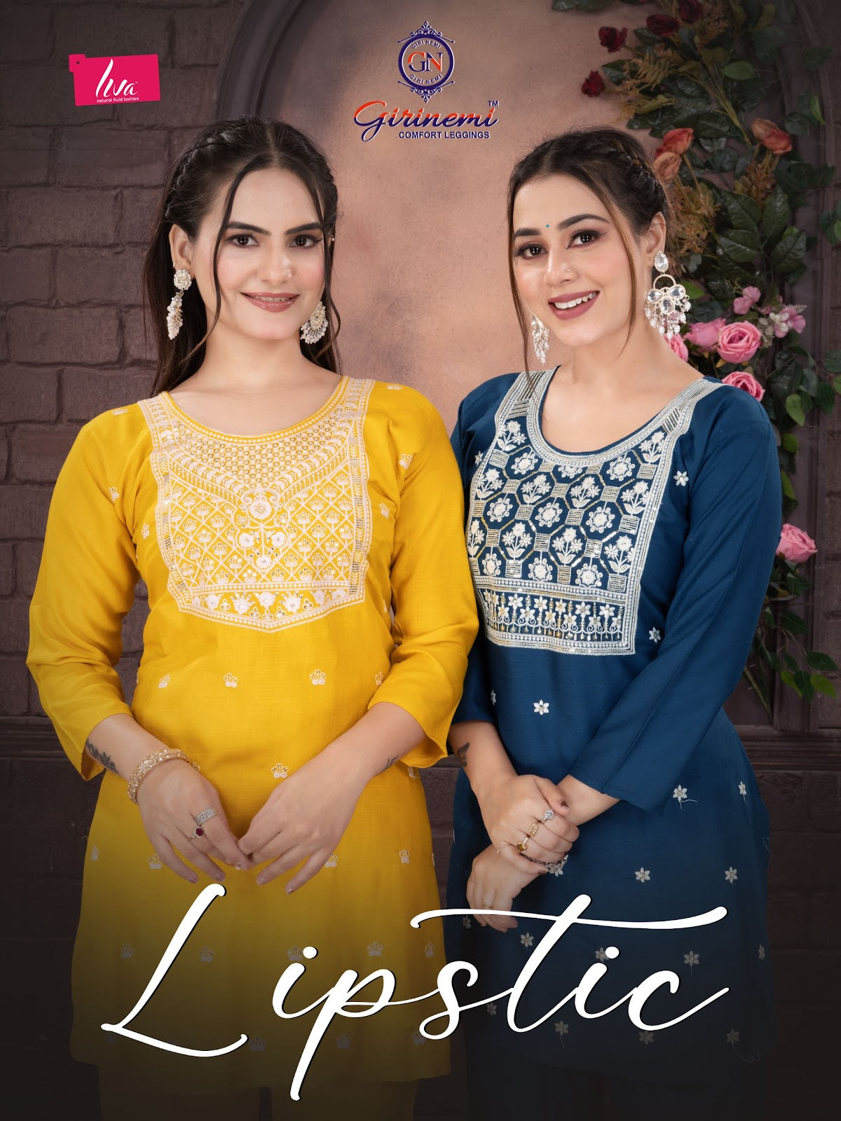 Liva Lipstic Girinemi Rayon 14Kg Co Ord Set Supplier Ahmedabad