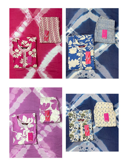 Liva Netflix 220525 Kanha Reyon Readymade Pant Style Suits Supplier