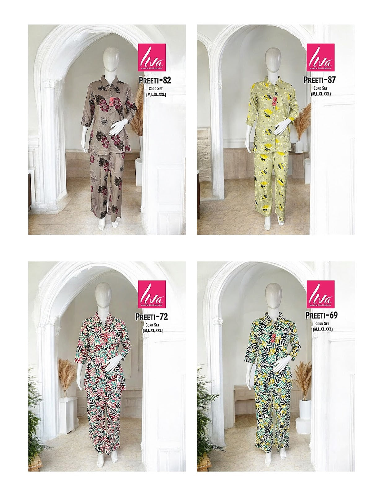 Liva Preeti Ayg Rayon Co Ord Set Wholesale Price