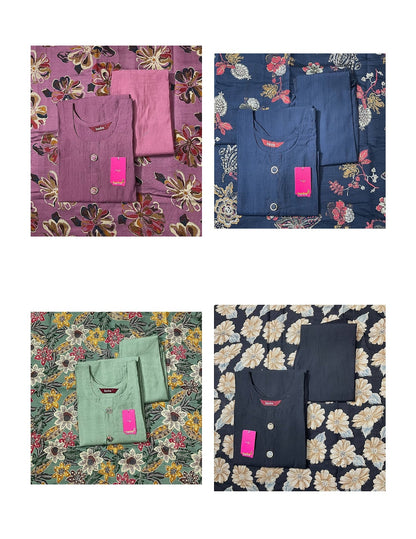 Liva Sony With Pocket Kanha Vertican Readymade Pant Style Suits Wholesaler Ahmedabad