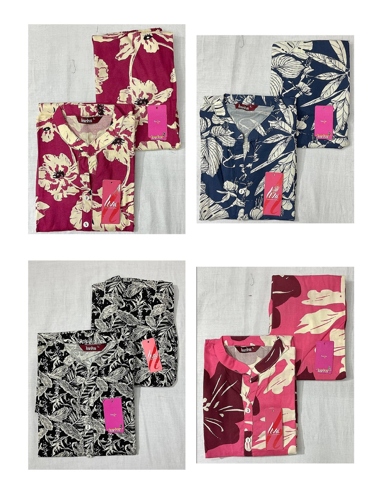 Liva Zeel Kanha Reyon Co Ord Set Exporter