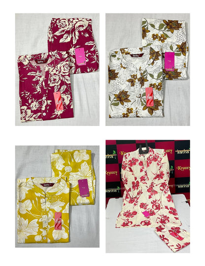 Liva Zeel Kanha Reyon Co Ord Set Exporter