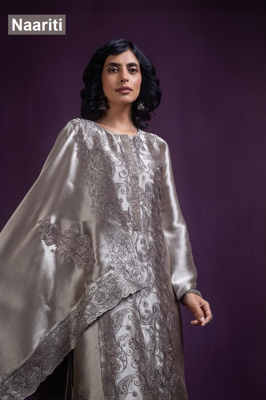 Liveen 2878 Naariti Silk Pant Style Suits Exporter India