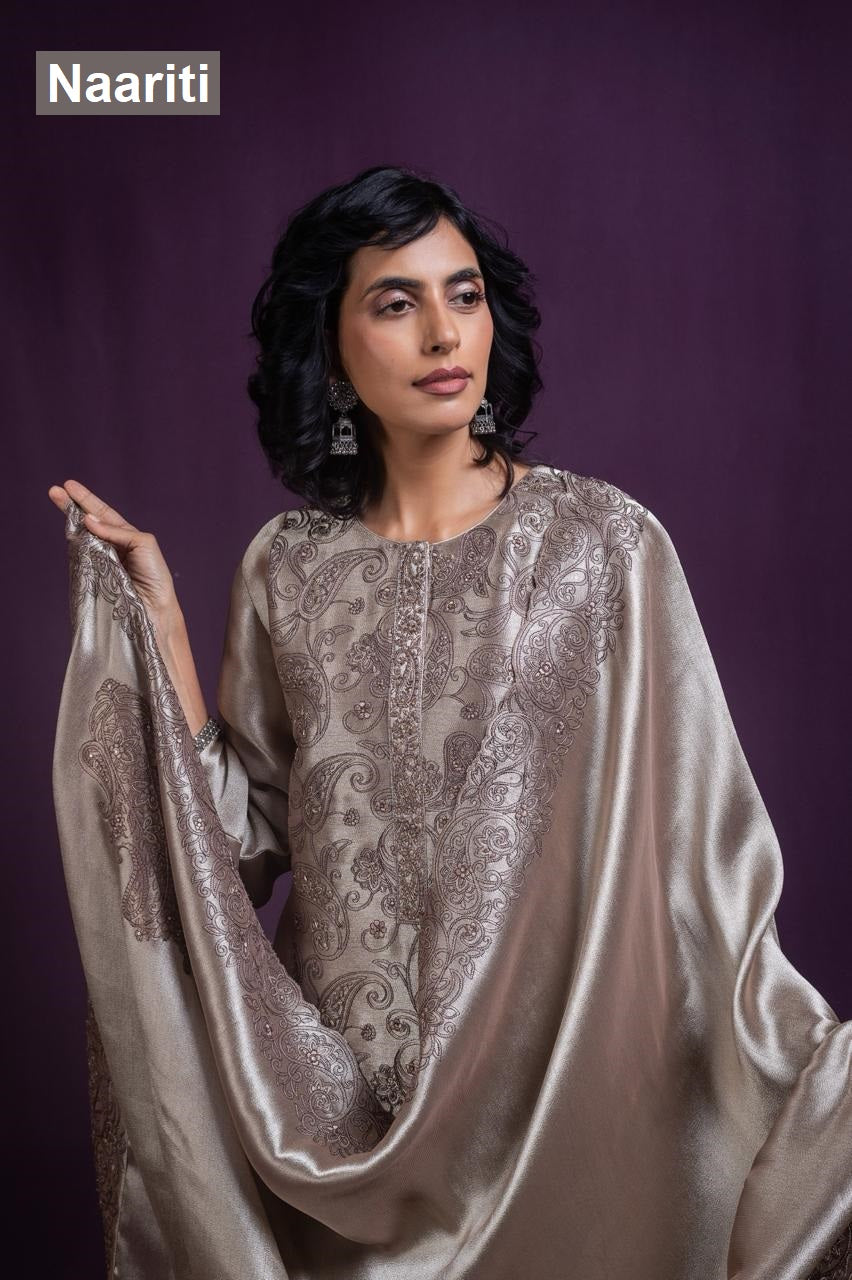 Liveen 2878 Naariti Silk Pant Style Suits Exporter India