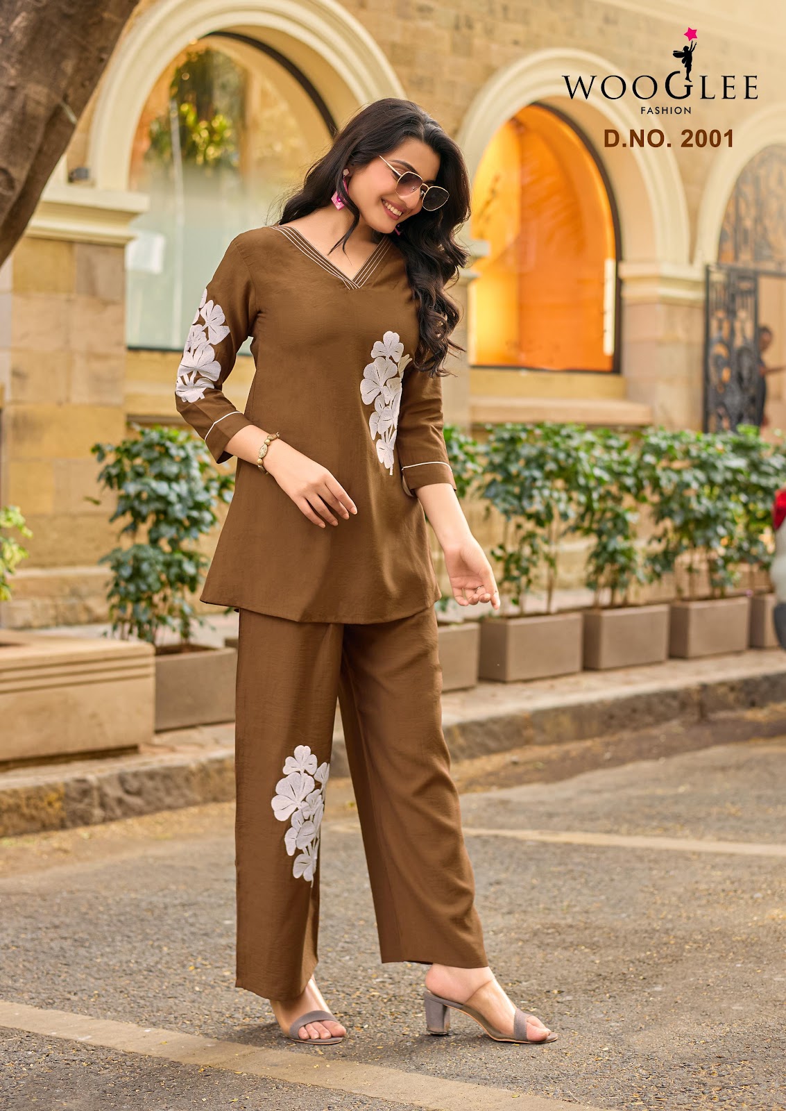 Livonia Wooglee Viscose Weaving Co Ord Set Supplier