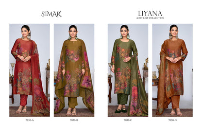 Liyana Simar Pant Style Suits Wholesaler India