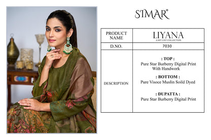 Liyana Simar Pant Style Suits Wholesaler India
