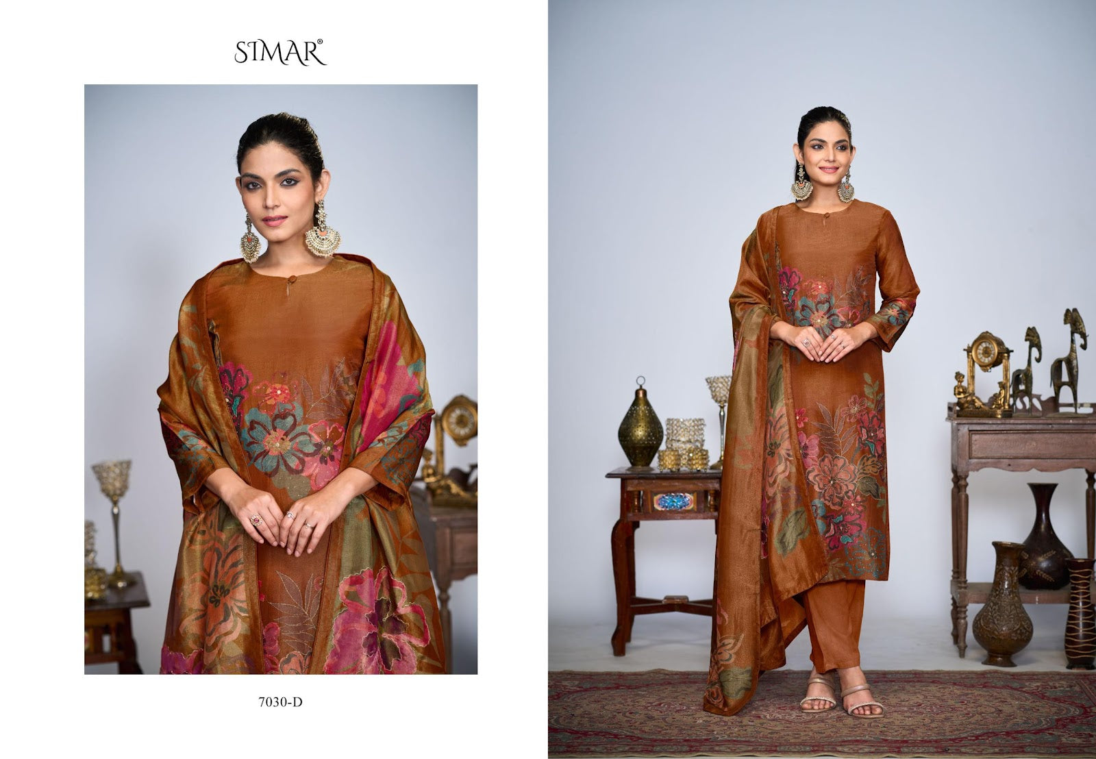 Liyana Simar Pant Style Suits Wholesaler India