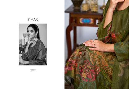 Liyana Simar Pant Style Suits Wholesaler India
