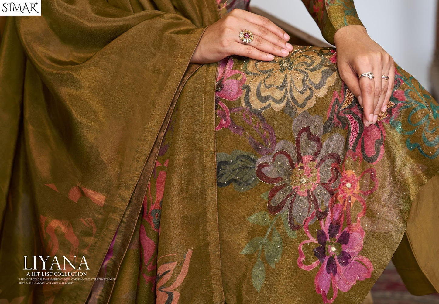 Liyana Simar Pant Style Suits Wholesaler India