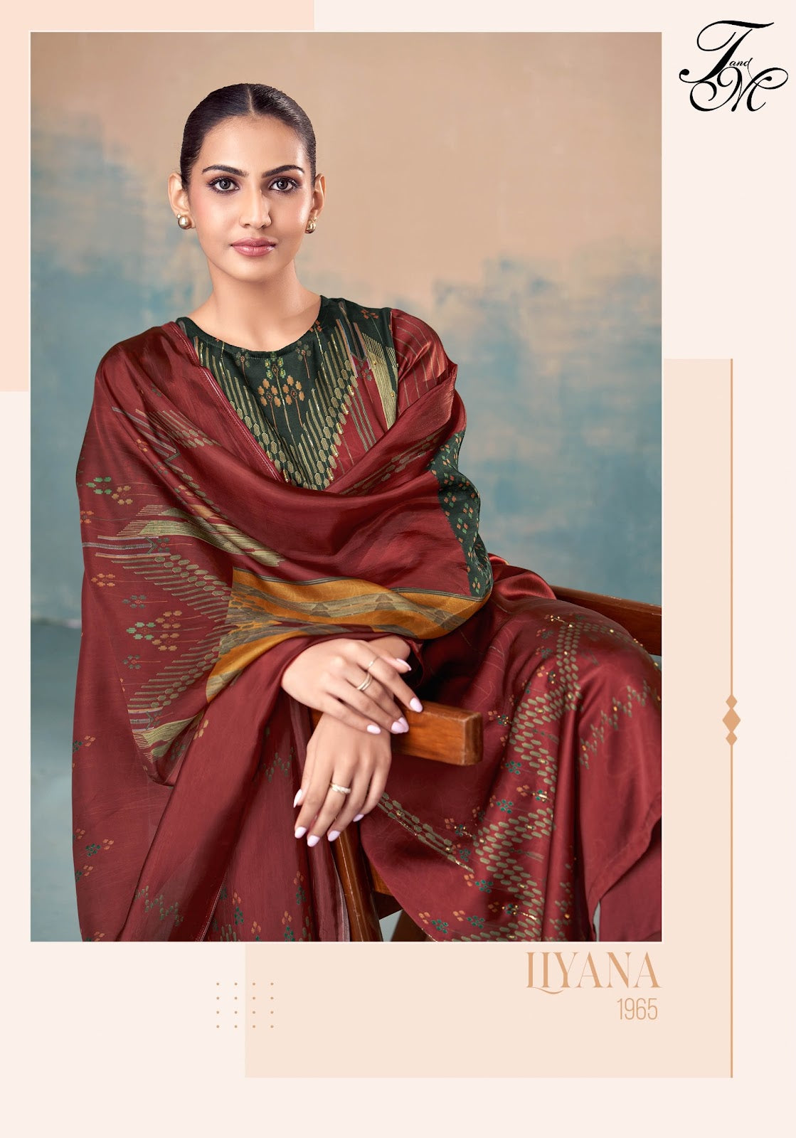 Liyana Tm Satin Silk Pant Style Suits Wholesaler