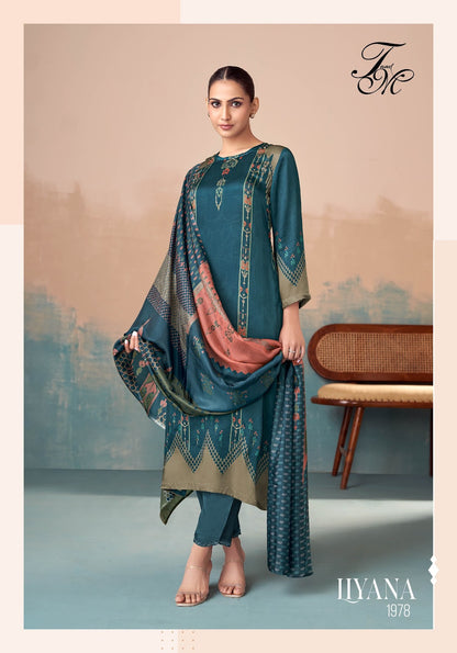 Liyana Tm Satin Silk Pant Style Suits Wholesaler