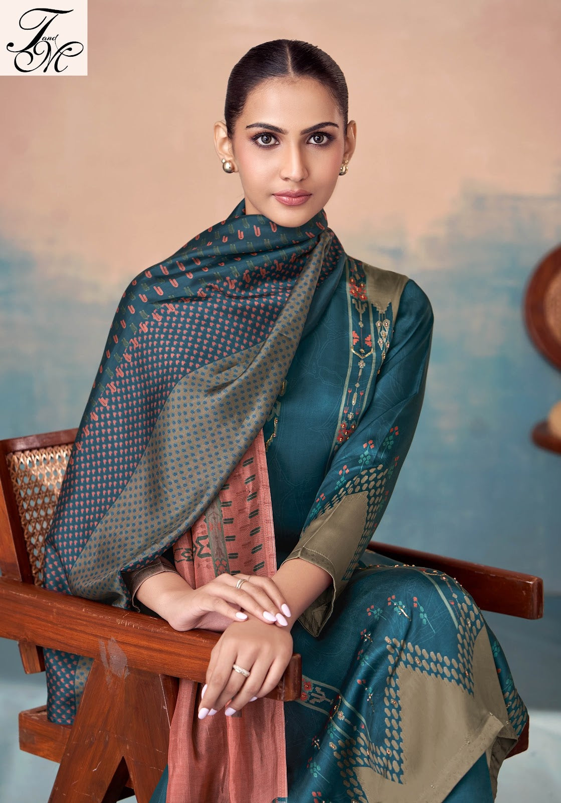 Liyana Tm Satin Silk Pant Style Suits Wholesaler