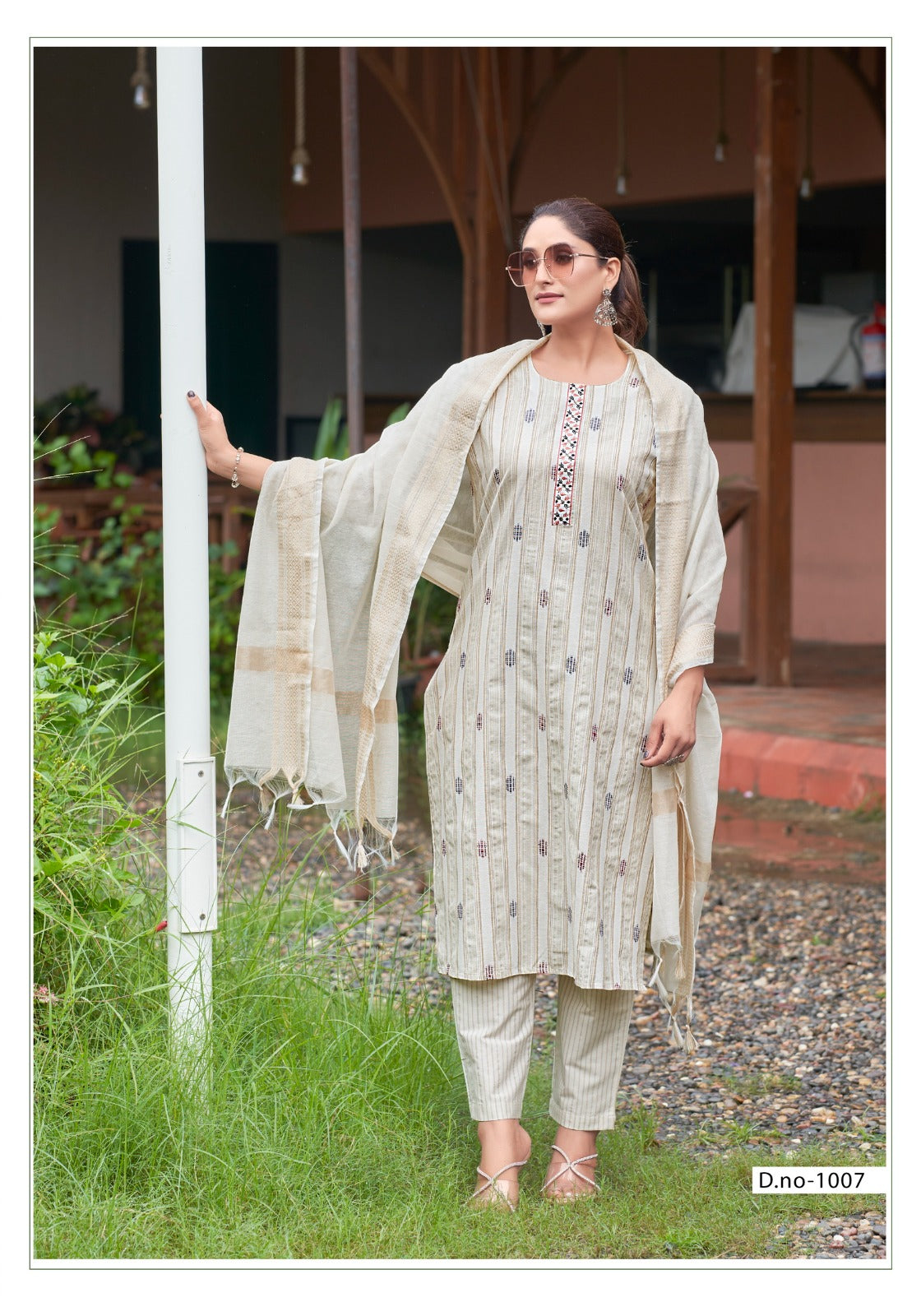 Liza Mystic 9 Handloom Readymade Pant Style Suits Exporter