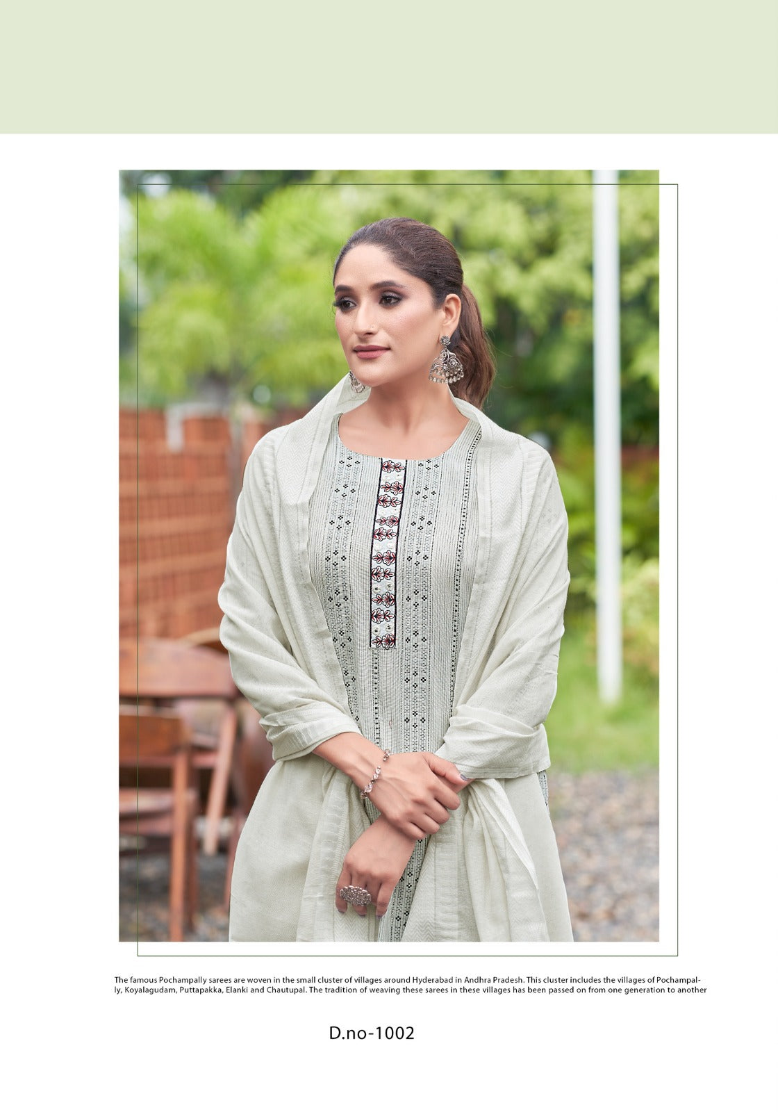 Liza Mystic 9 Handloom Readymade Pant Style Suits Exporter