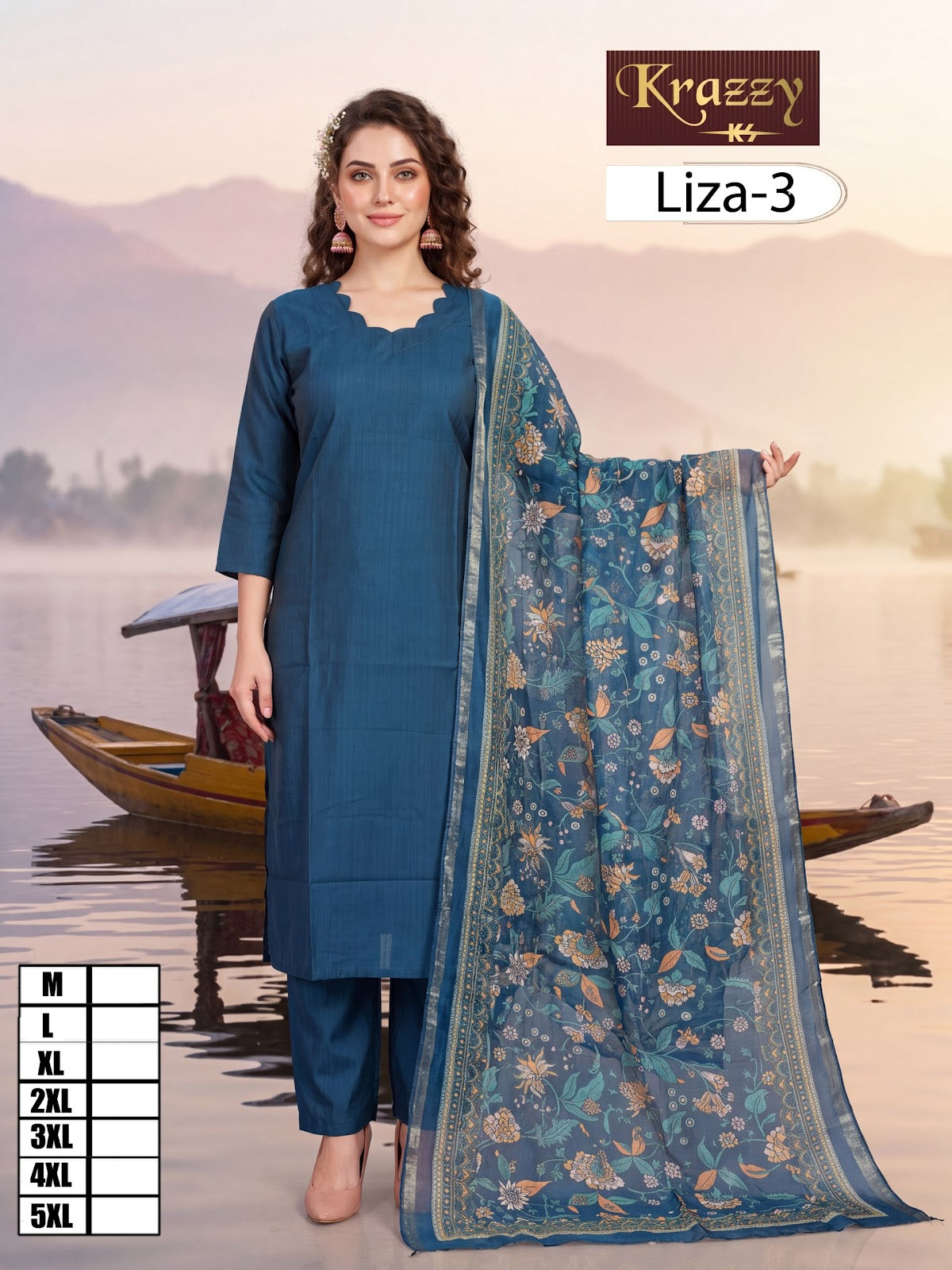Liza Plain Krazzy Kanha Fancy Readymade Pant Style Suits Wholesaler India